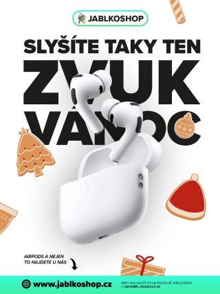 Slyšíte taky ten zvuk Vánoc? 🎶 Nechte se unášet sváteční atmosférou – ať už u vánočního stromku nebo na cestách. 🎧 AirPods...